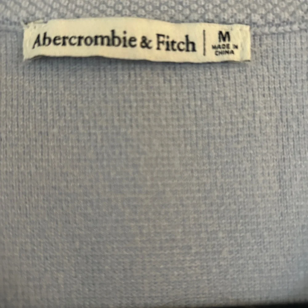 Abercrombie & Fitch Light Blue Button-Down Mini Dress - Picture 3 of 6
